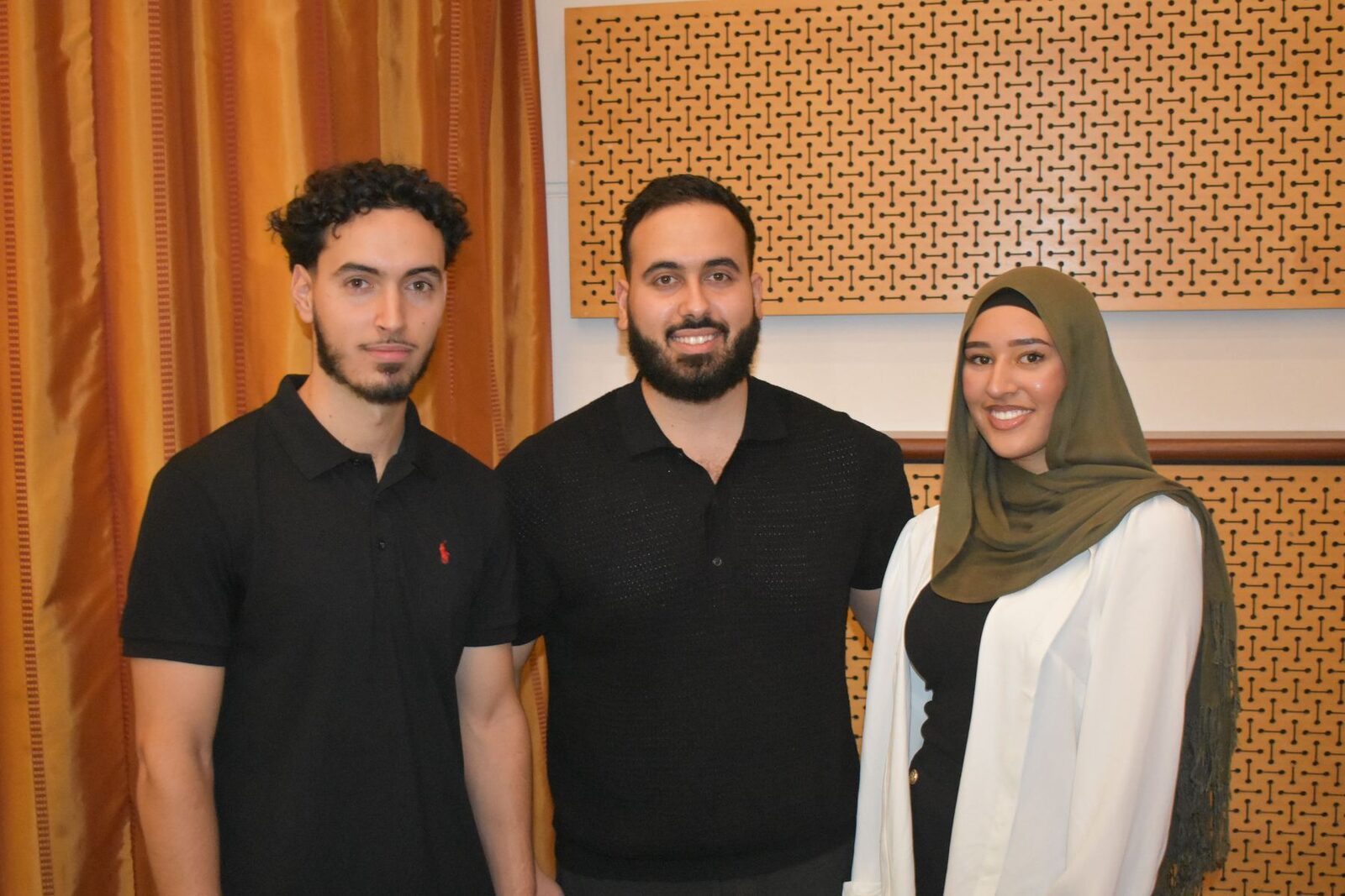 Educatta co-founders Tarek Atta, Adam Atta and Jude Alseify, three 97+ ATAR achievers pictured at Educatta's first event on 27 January 2025
