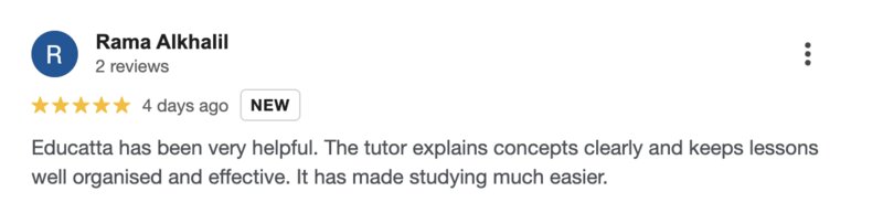 Real message screenshot from an Educatta family