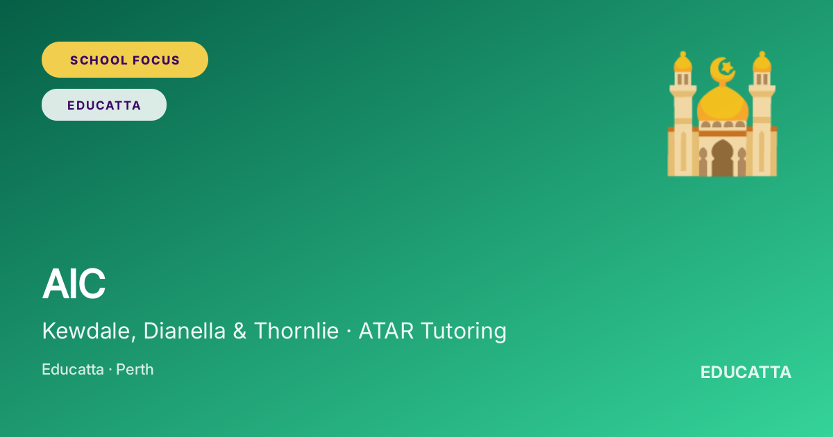 Australian Islamic College Tutoring · Educatta